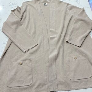 Anne Klein Taupe Cardigan